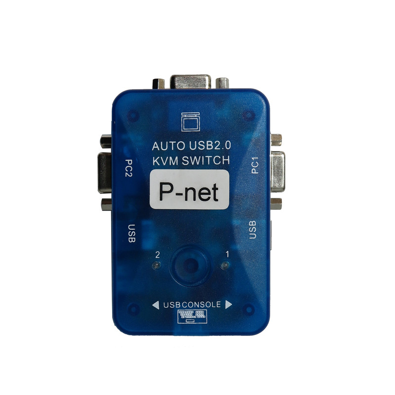سوییچ دو پورت KVM پی نت مدل KVUP2
