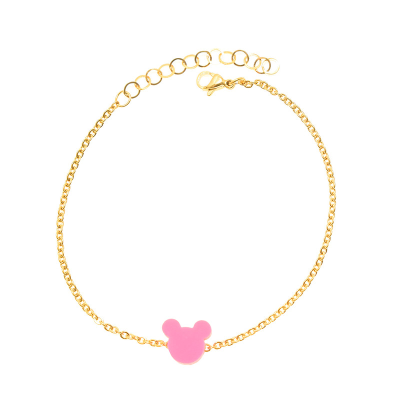 دستبند زنانه دلنار گالری مدل مینی موس