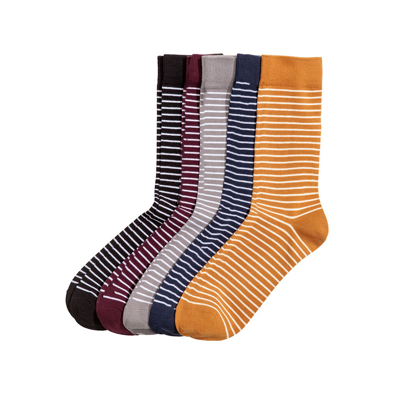 جوراب مردانه اچ اند ام مدل 0425818 مجموعه 5 عددی