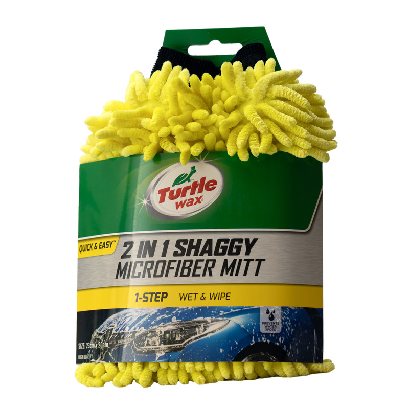 دستکش نظافت خودرو ترتل واکس مدل مایکروفایبر