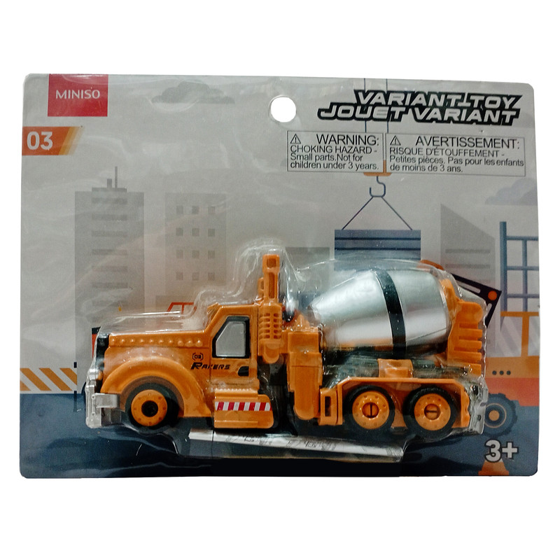 خرید و قیمت ماشین بازی مینیسو مدل Mixer Truck
