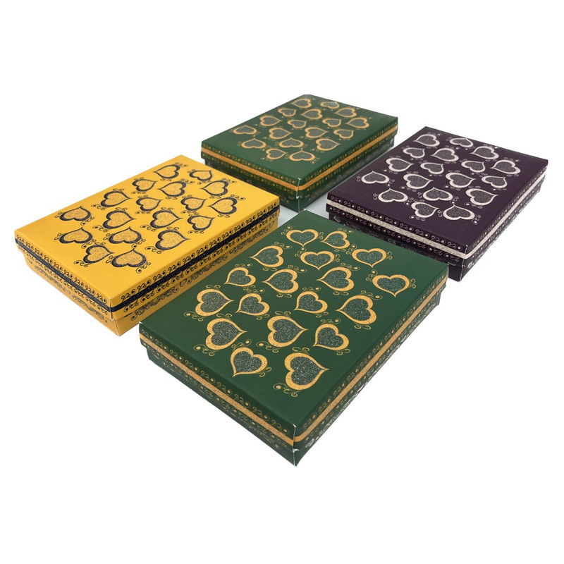 جعبه جواهرات مدل اکلیل بسته 4 عددی