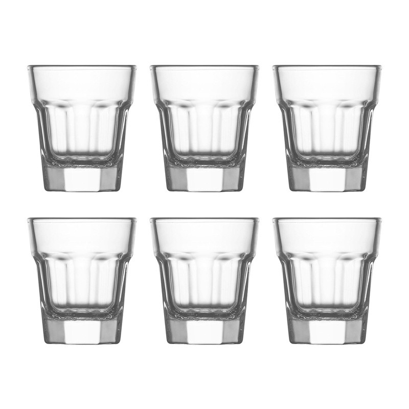 استکان لاو مدل قهوه خوری کازابلانکا کد ara209 بسته شش عددی