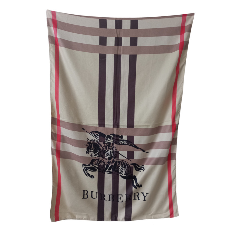 شال زنانه بربری مدل موهر پاییزی چهارخانه کد 43