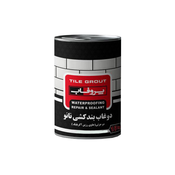 نانو دوغاب بندکشی دوجزئی پروفاب مدل BL-NGROUT وزن 1.5 کیلوگرم
