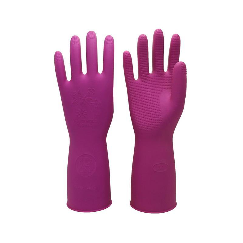 خرید و قیمت دستکش آشپزخانه ویولت مدل تک رنگ ساق کوتاه L