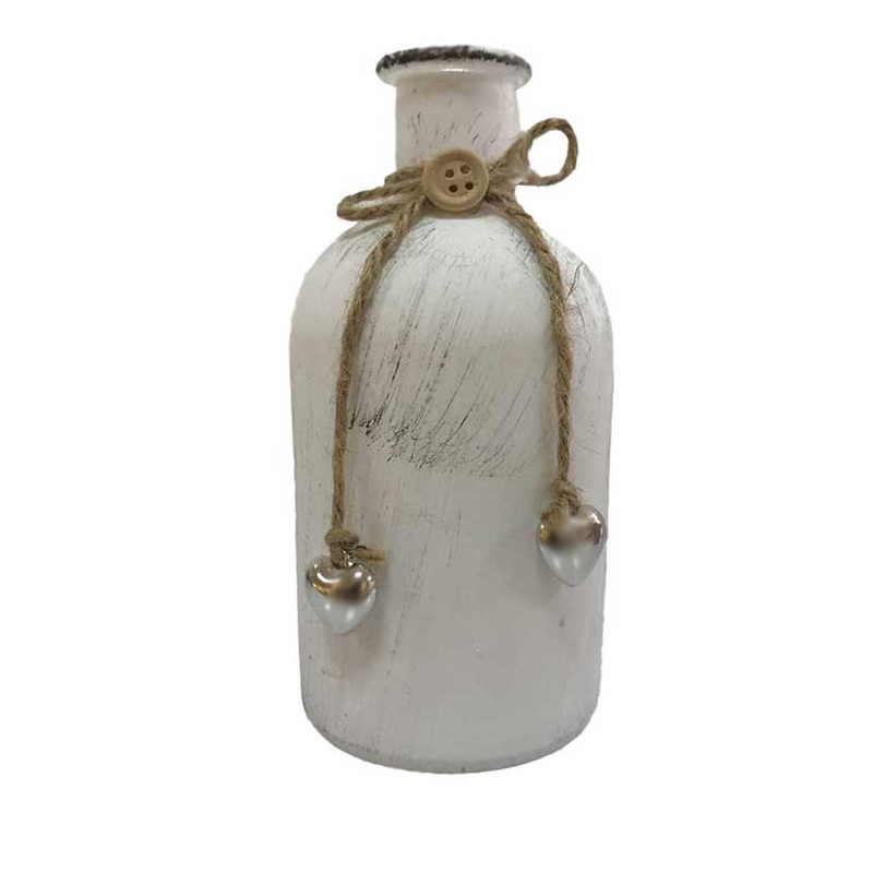 گلدان فانتزی خانه سفید طرح بطری کد 10