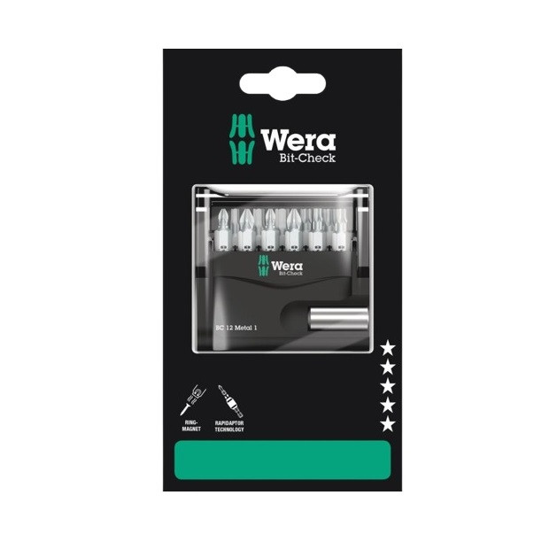 سری پیچ گوشتی ورا مدل 05136393001 بسته 12 عددی