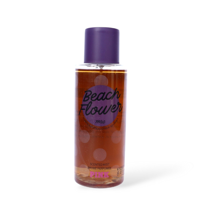 خرید و قیمت بادی میست زنانه پینک مدل beach flower حجم 250 میلی لیتر