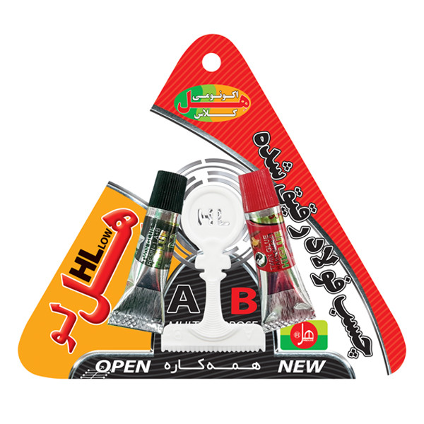 چسب فولاد هل مدل Hllow7 حجم 7 میلی لیتر