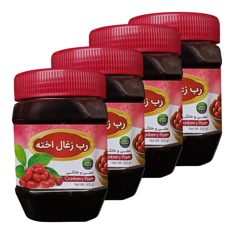 رب زغال اخته سنتی جالینوس - 450 گرم بسته 4 عددی