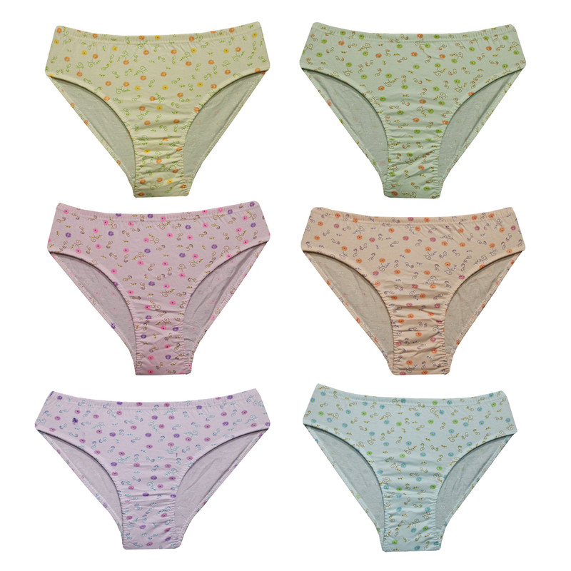 شورت زنانه مدل M-FER_5873 بسته 6 عددی