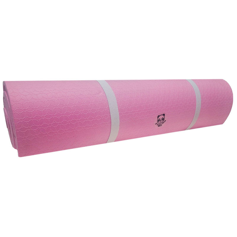 زیرانداز یوگا پاندا مت مدل آج گلی ضخامت 8 میلی متر