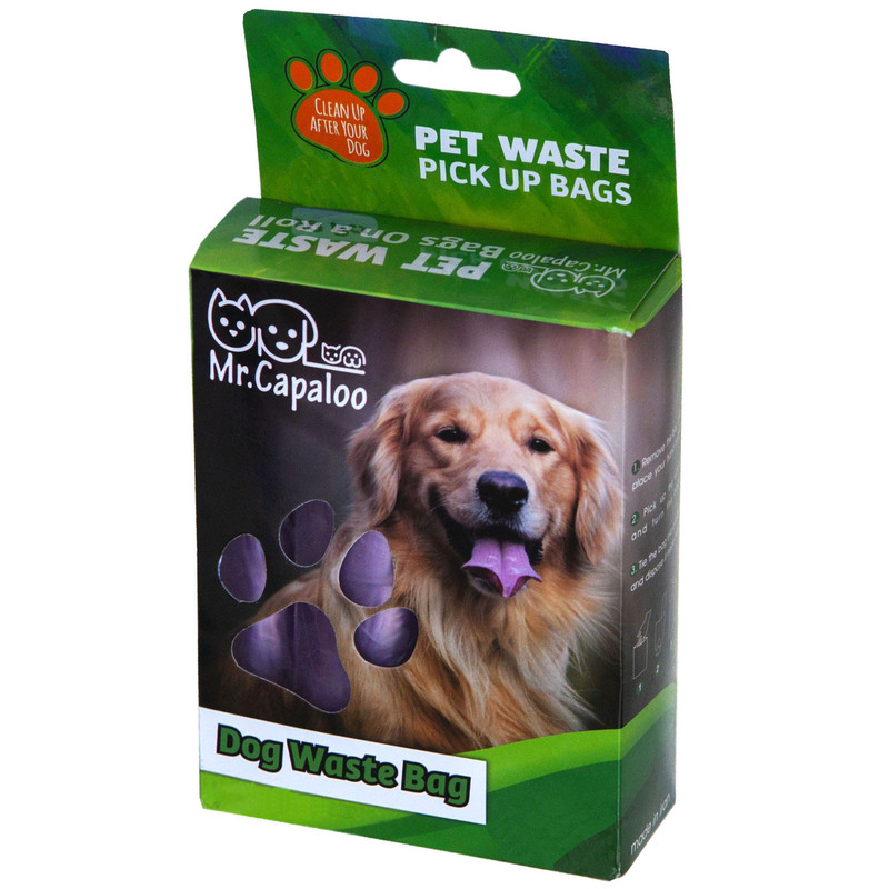 کیسه فضولات سگ مسترکاپالو مدل FG07 بسته 80 عددی