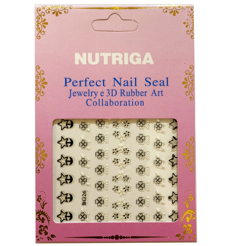 استیکر طراحی ناخن نوتریگا شماره BG26