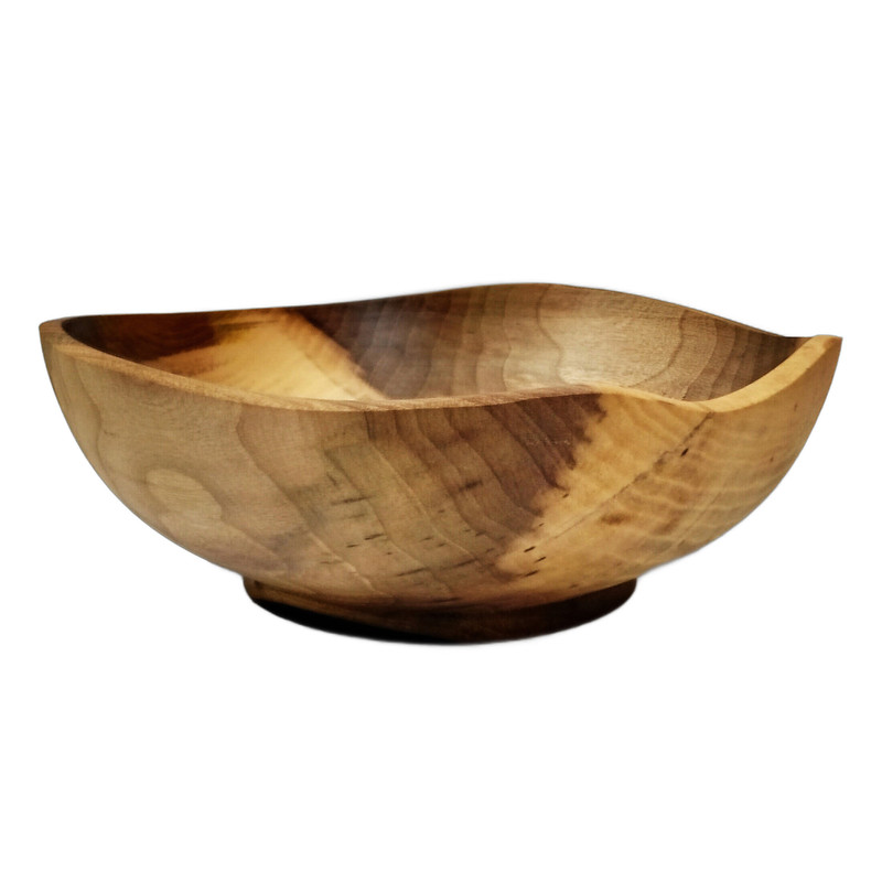 کاسه چوبی مدل گردو کد 7