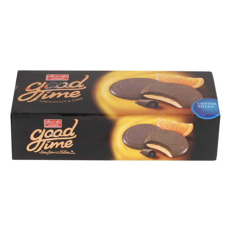 جافا کیک شکلاتی با مغز پرتقالی گود تایم شیرین عسل - 150 گرم