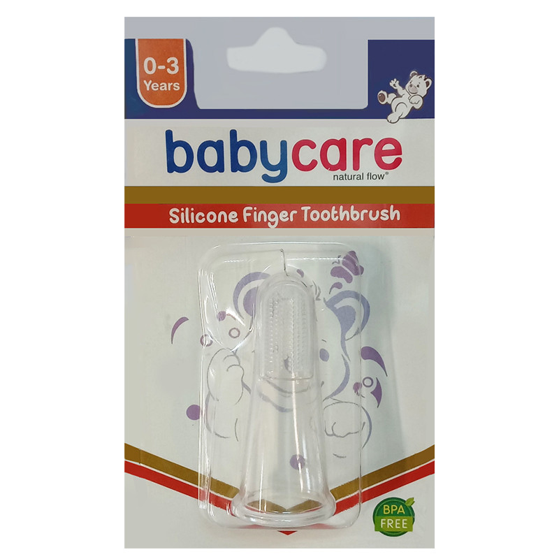 خرید و قیمت مسواک نوزاد بیبی کر مدل سیلیکونی با برس خیلی نرم