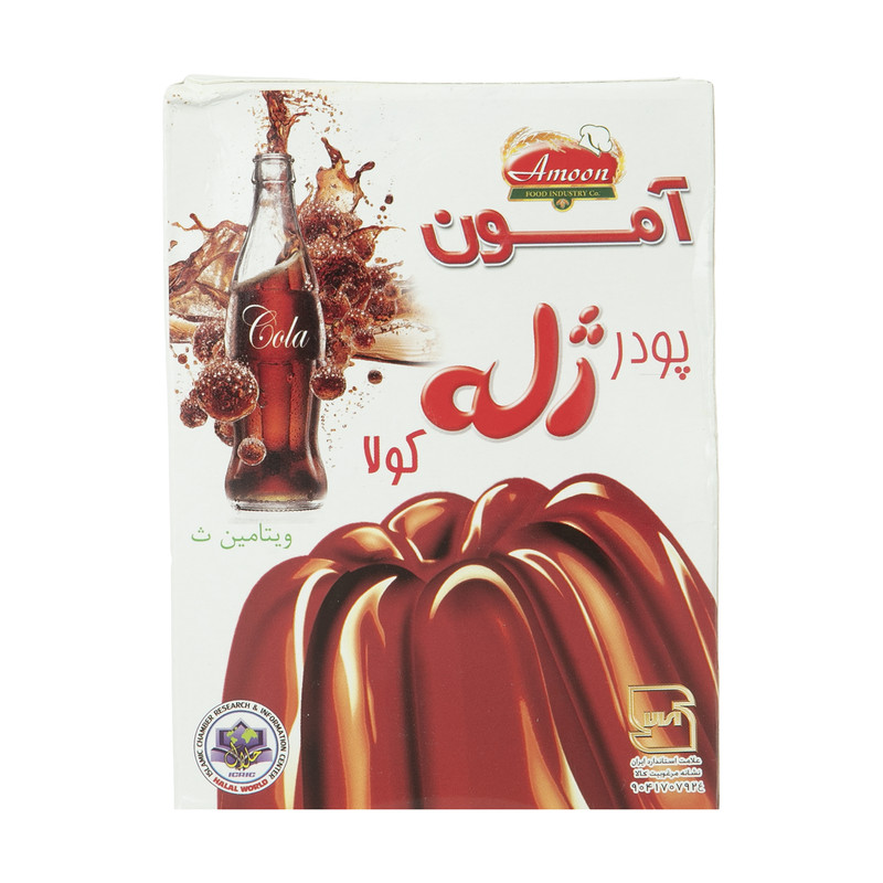 خرید و قیمت پودر ژله کولا آمون - 100 گرم