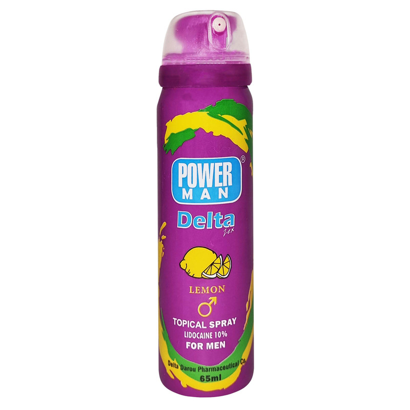 اسپری تاخیری دلتا مدل Lemon وزن 65 گرم