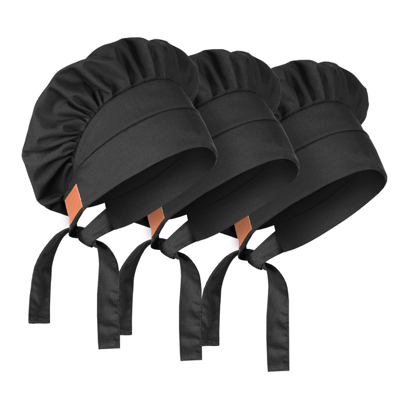 خرید و قیمت کلاه آشپزی نادیاهوم مدل chef بسته 3 عددی