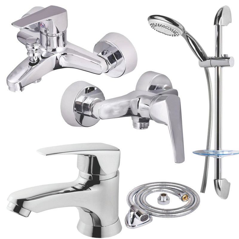 خرید و قیمت ست شیرآلات ایلمان مدل دیانا 3M مجموعه 5 عددی