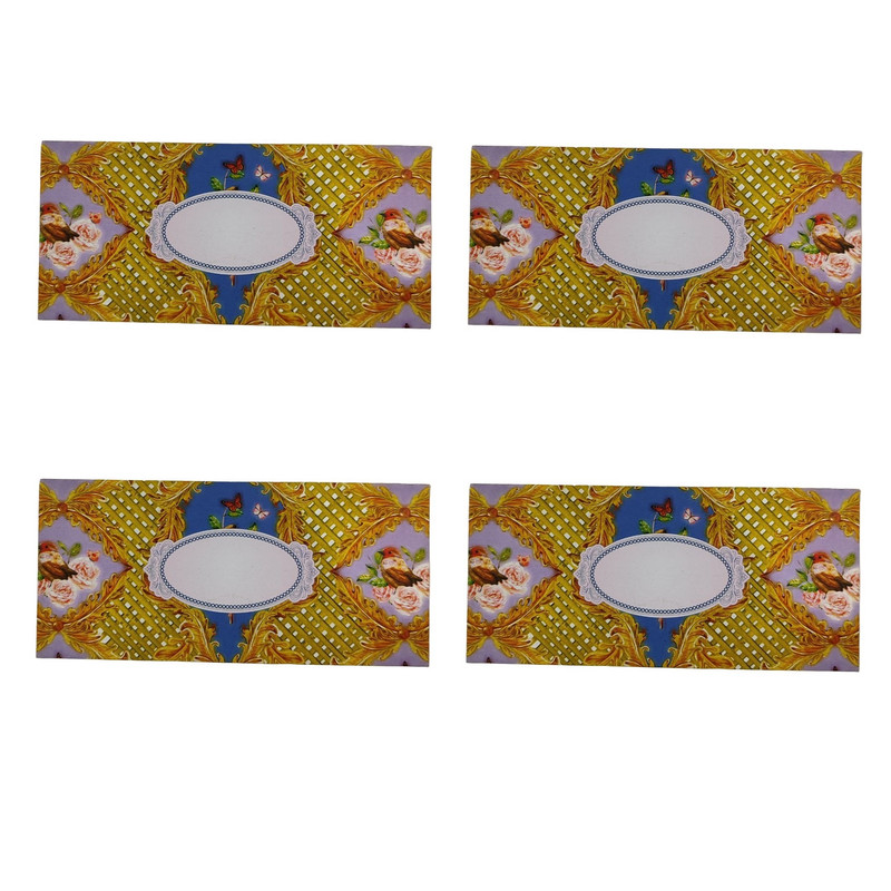 پاکت پول مدل گل گلی 03 کد 007 بسته 4 عددی