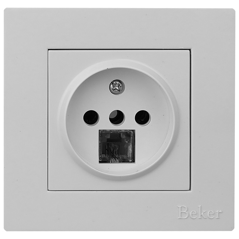 پریز تلفن بکر مدل آسان