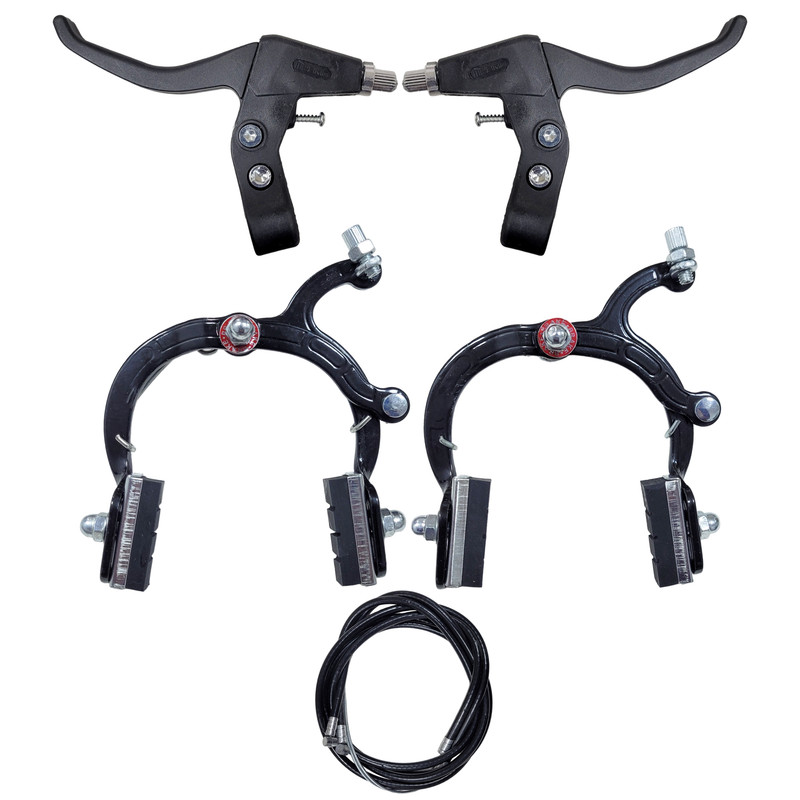 ست ترمز دوچرخه مدل نعل اسبی بسته 6 عددی