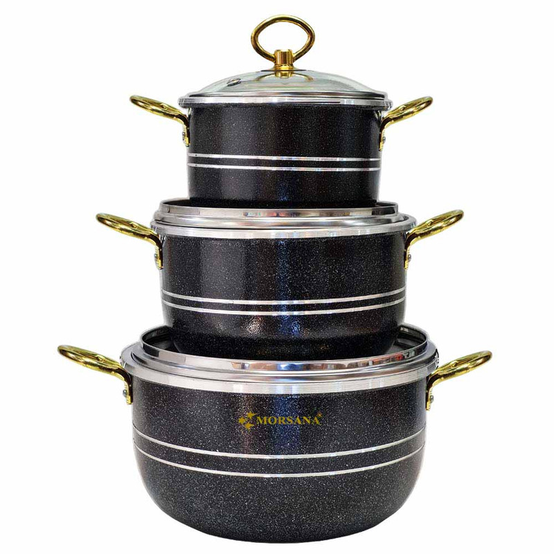 سرویس قابلمه 6 پارچه مُرسانا مدل MT13000