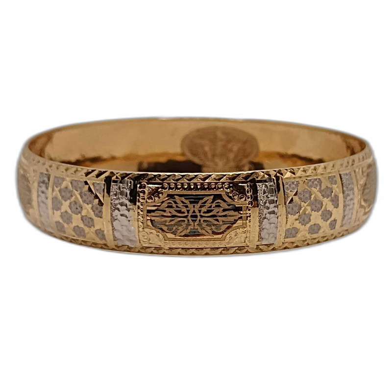 خرید و قیمت النگو طلا 18 عیار زنانه مارلیک کد 0208S1w