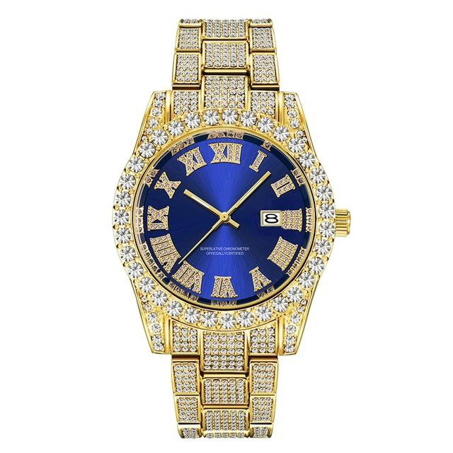 خرید و قیمت ساعت مچی عقربهای مردانه مدل دیت جاست ساده نگینی 01