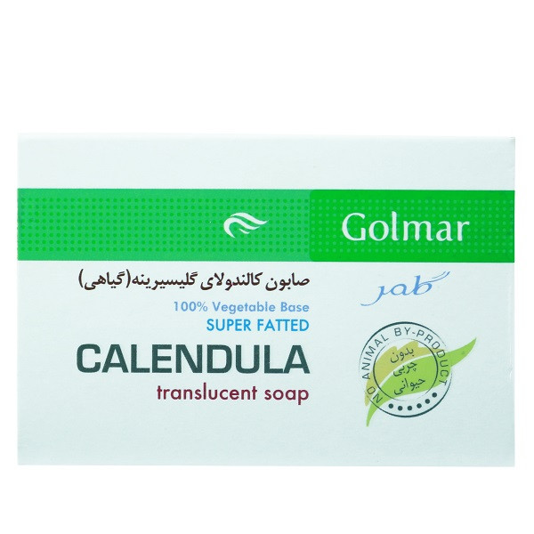 صابون شستشو گلمر مدل calendula وزن 90 گرم