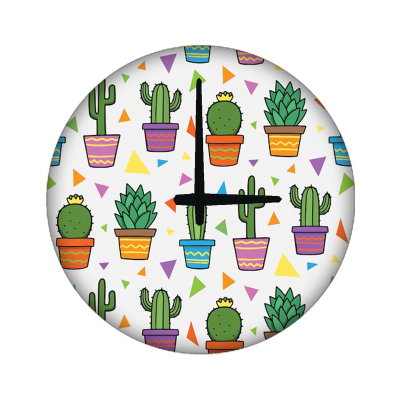 ساعت دیواری مدل کاکتوس کد 358