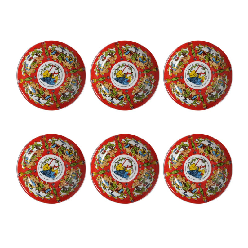 نعلبکی واتسون مدل 2001 مرغی بسته 6 عددی