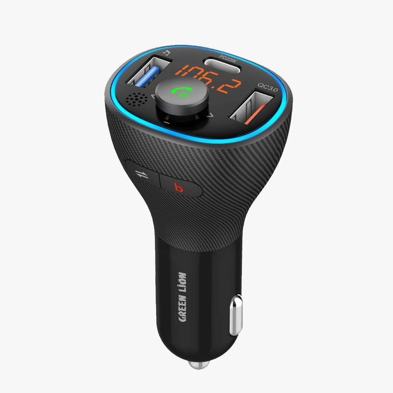 پخش کننده اف ام خودرو گرین لاین مدل GNBLCARKIT