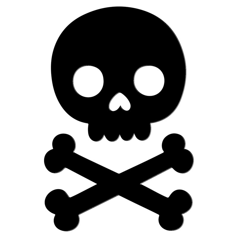 استیکر باروچین مدل اسکلت کد ws-46