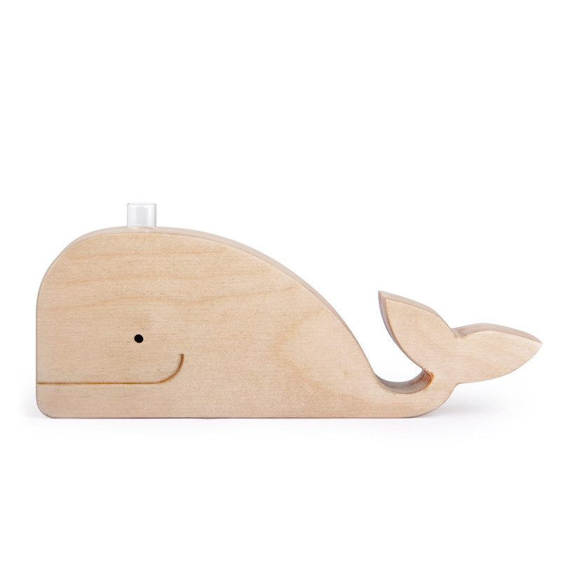 خرید و قیمت گلدان چوبی ریتون طرح وال خندان