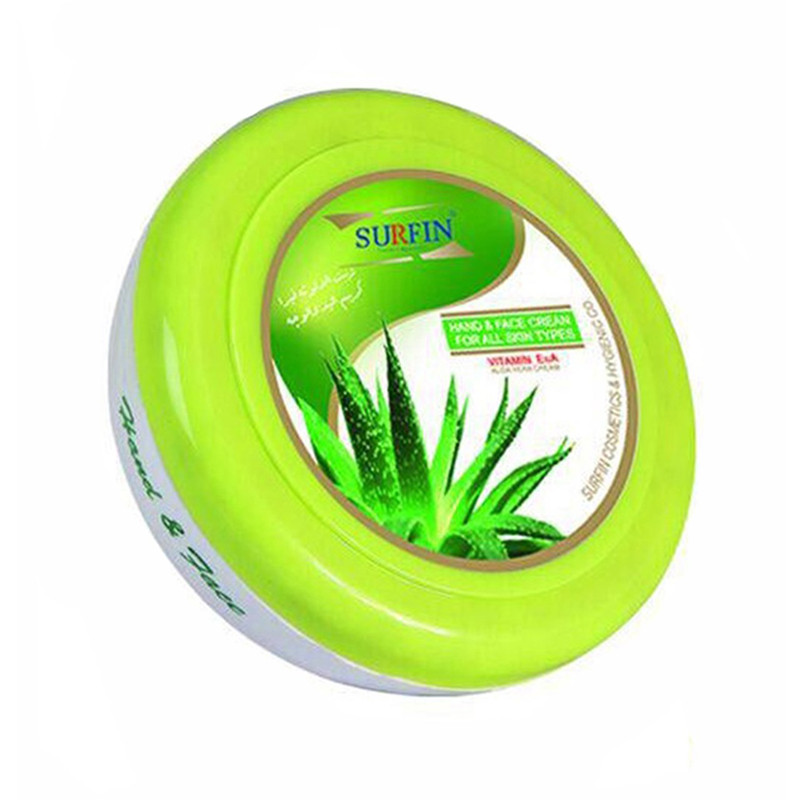 کرم مرطوب کننده آلوئه ورا سورفین حجم 120 میلی لیتر