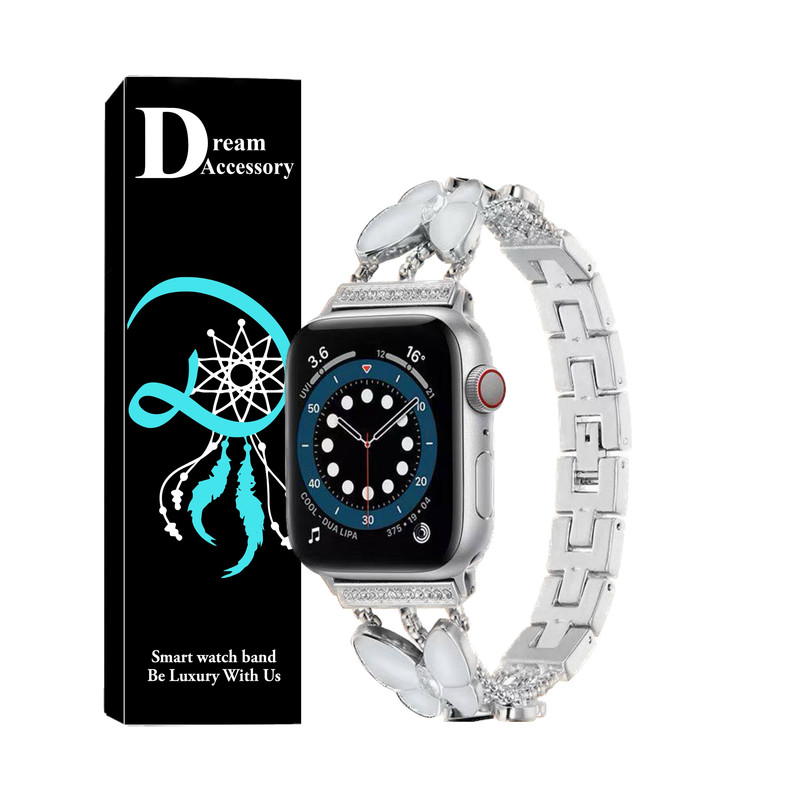 بند دریم مدل Papillon مناسب برای اپل واچ سری 9 45 میلیمتری