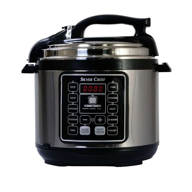 خرید و قیمت زودپز و پلوپز برقی سیلورکرست مدل 6817 گنجایش 6 لیتر