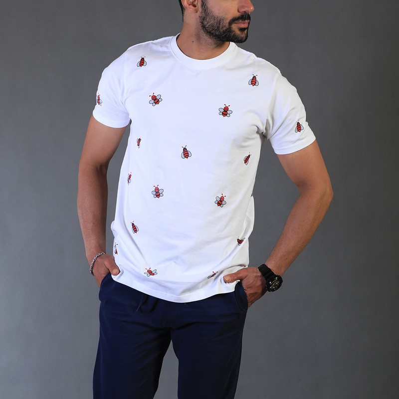 تی شرت آستین کوتاه مردانه رد ارو
مدل 1027-001