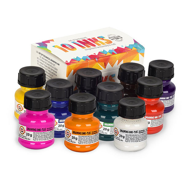 مرکب طراحی کوه نور کد 1001 بسته 10 عددی