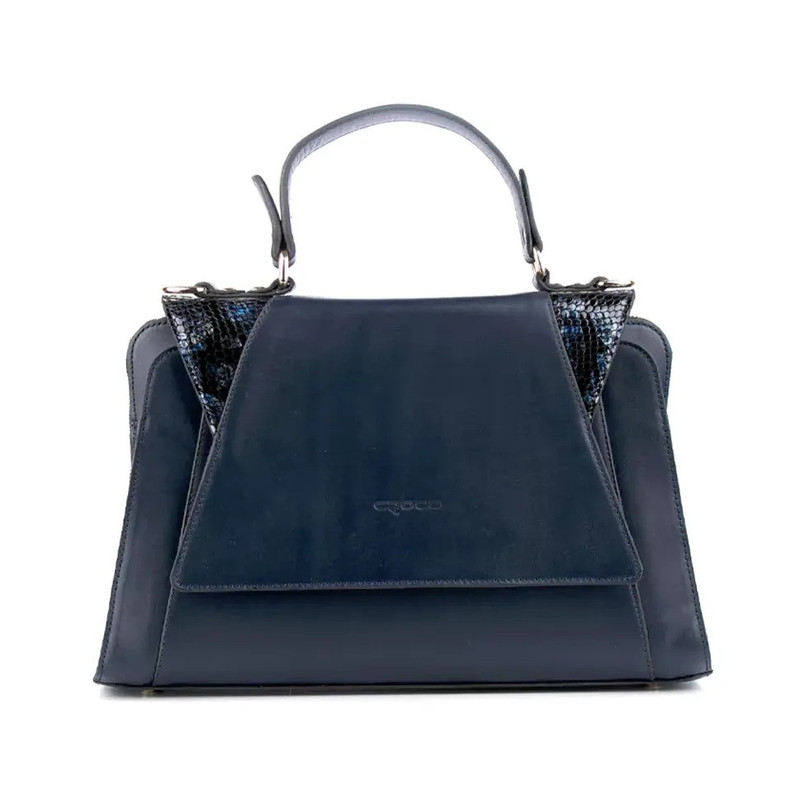 کیف دوشی زنانه چرم کروکو مدل والیا