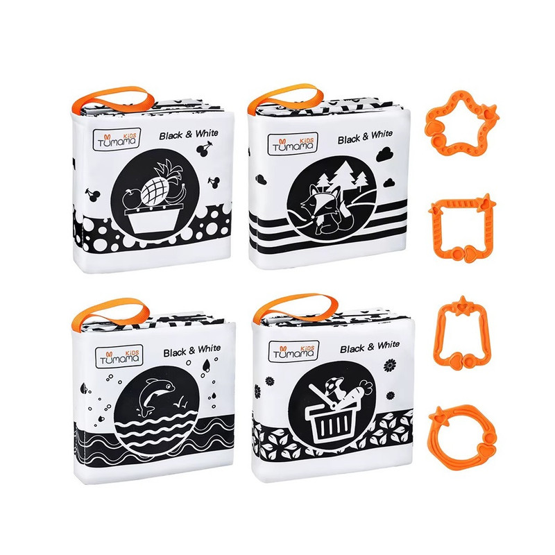 خرید و قیمت کتاب حمام کودک توماما کیدز مدل TM-191 مجموعه چهارعددی