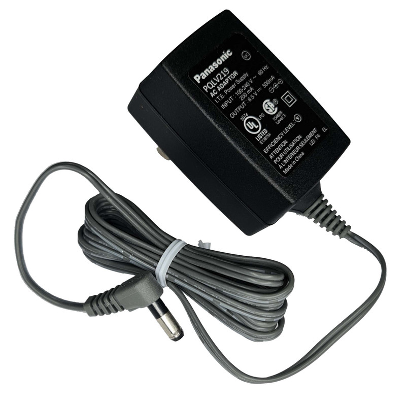 آداپتور 6.5 ولت 500 میلی آمپر پاناسونیک مدل PQLV219 مناسب تلفن بیسیم پاناسونیک