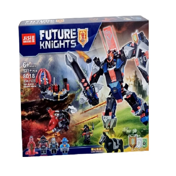 خرید و قیمت ساختنی جیسی بریکس مدل FUTURE KNIGHTS کد 8018