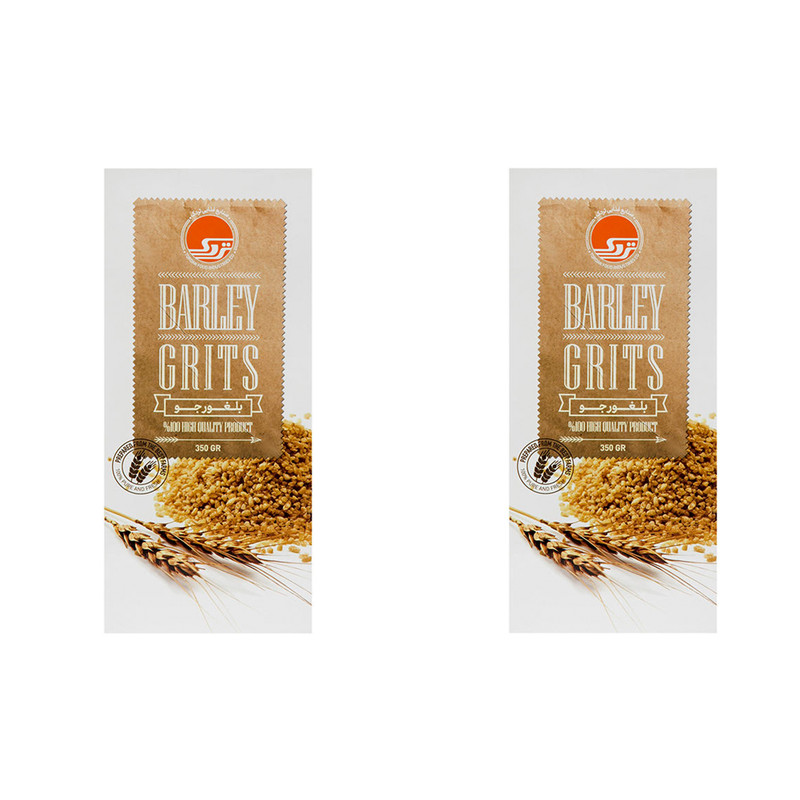 خرید و قیمت بلغور جو تردک - 350 گرم بسته 2 عددی