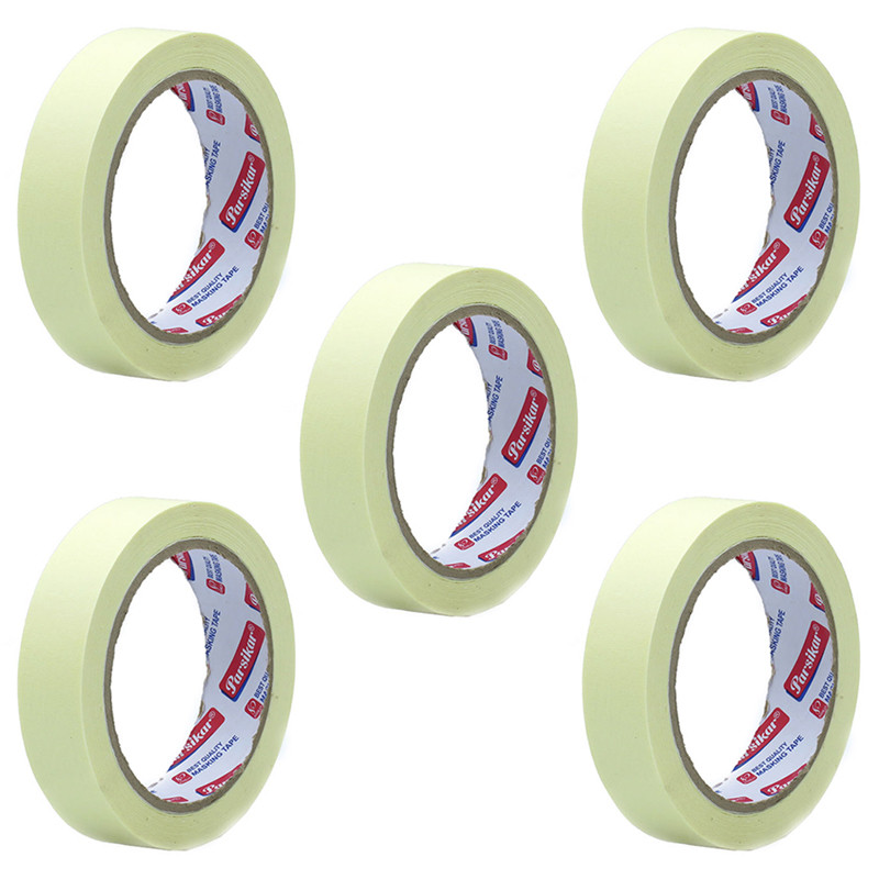 چسب کاغذی پارسیکار مدل JM3024 عرض 2.4 سانتی متر بسته 5 عددی