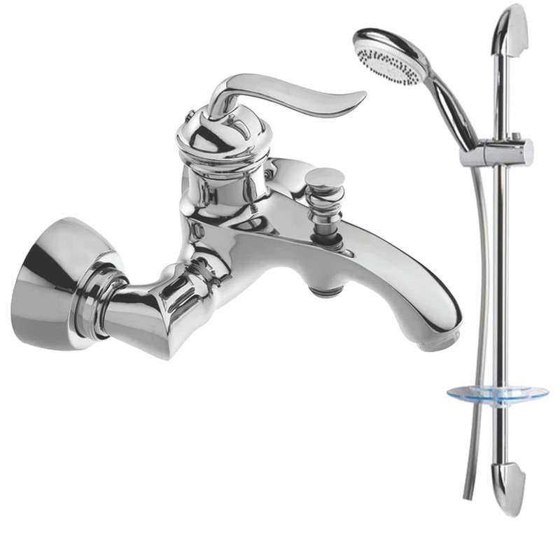 خرید و قیمت شیر حمام های پلاس مدل بامبو به همراه دوش